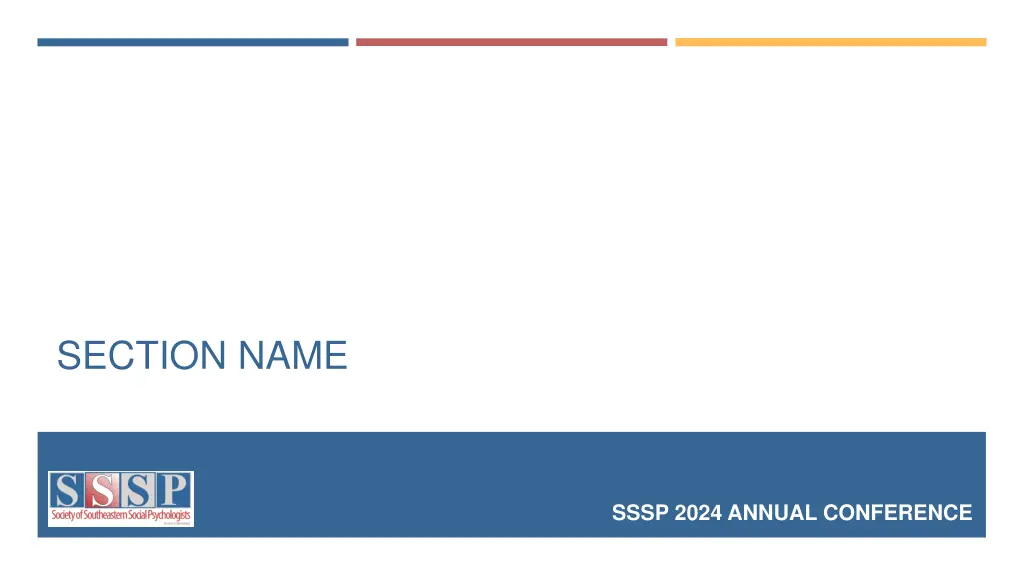 section name
