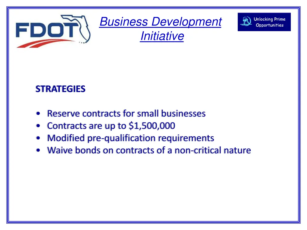 business development initiative 2