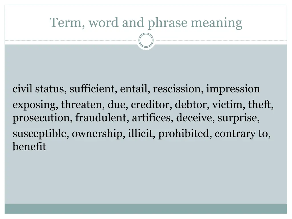 term word and phrase meaning