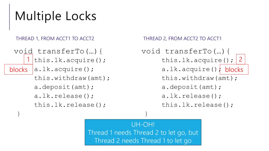 multiple locks 1