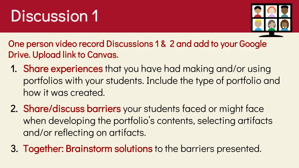 discussion 1 discussion 1