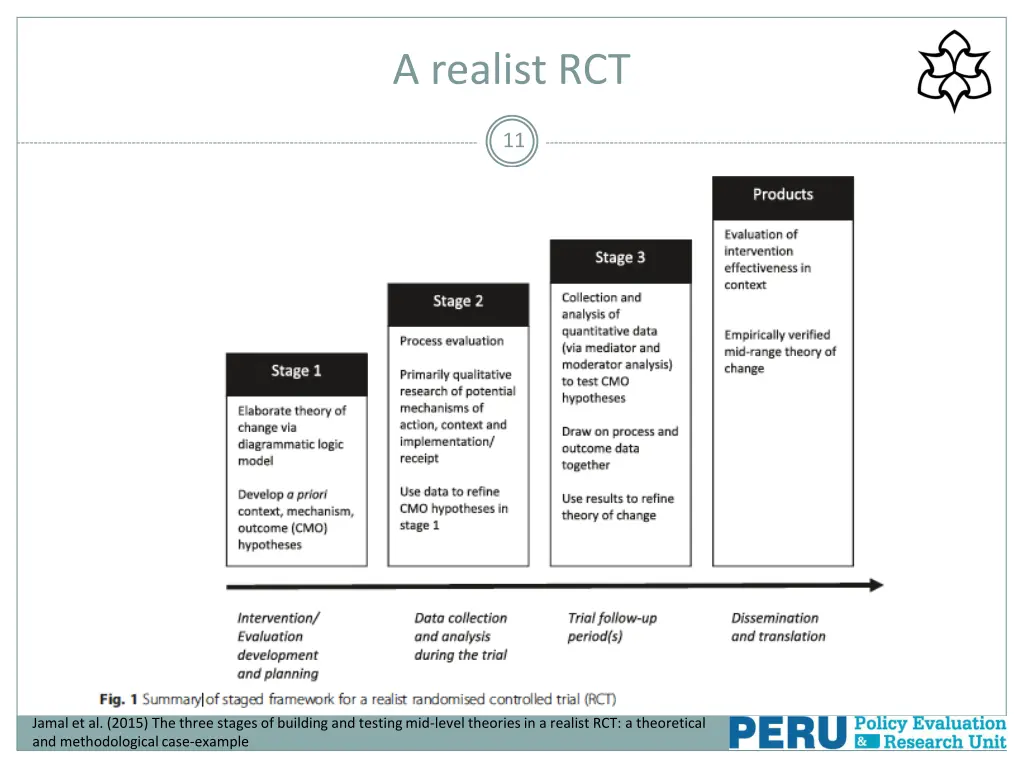 a realist rct