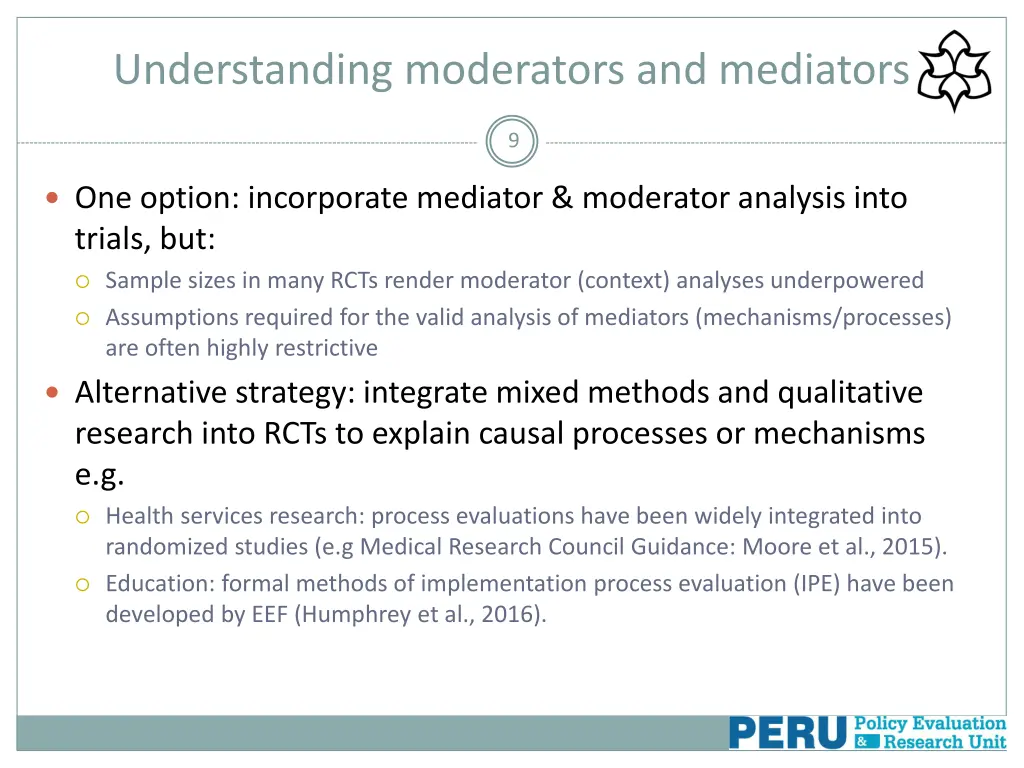 understanding moderators and mediators