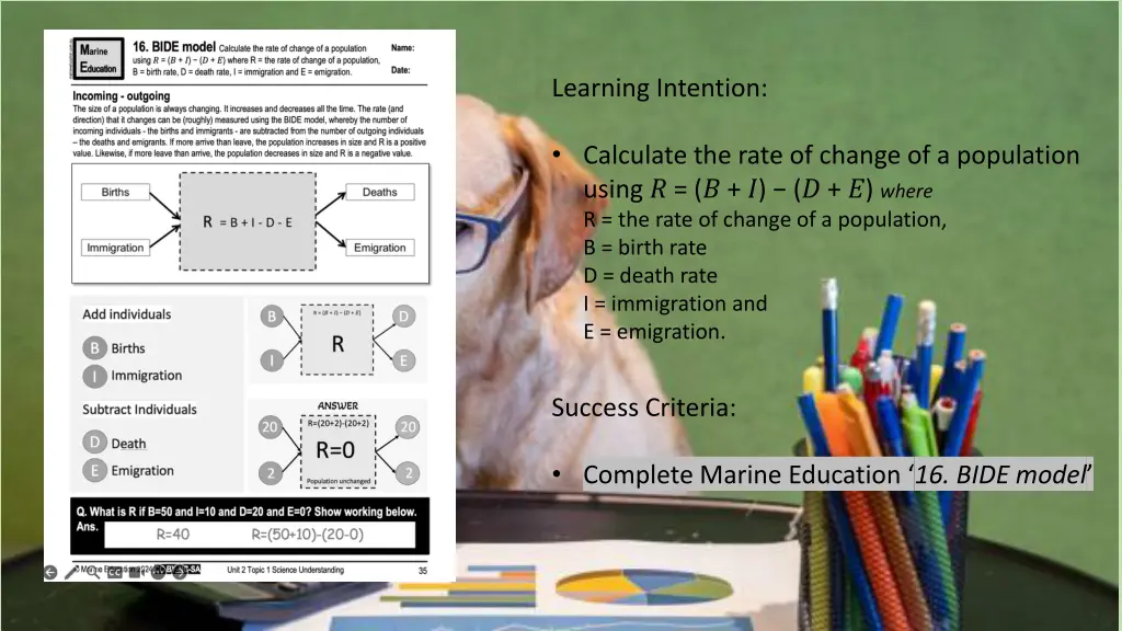 learning intention 1