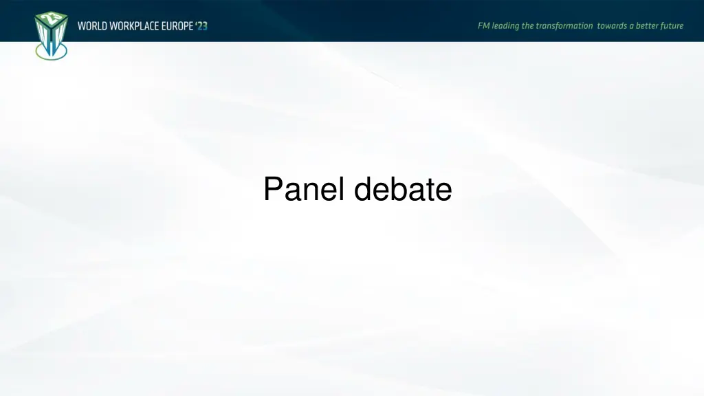 panel debate