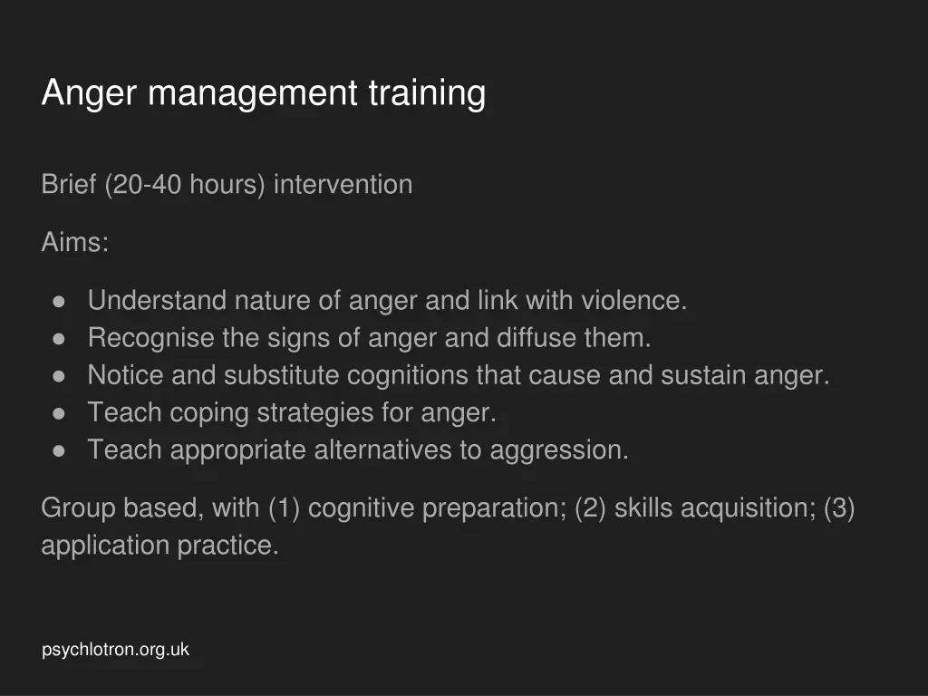 anger management training 1