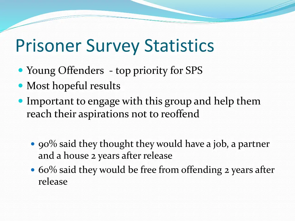 prisoner survey statistics 4