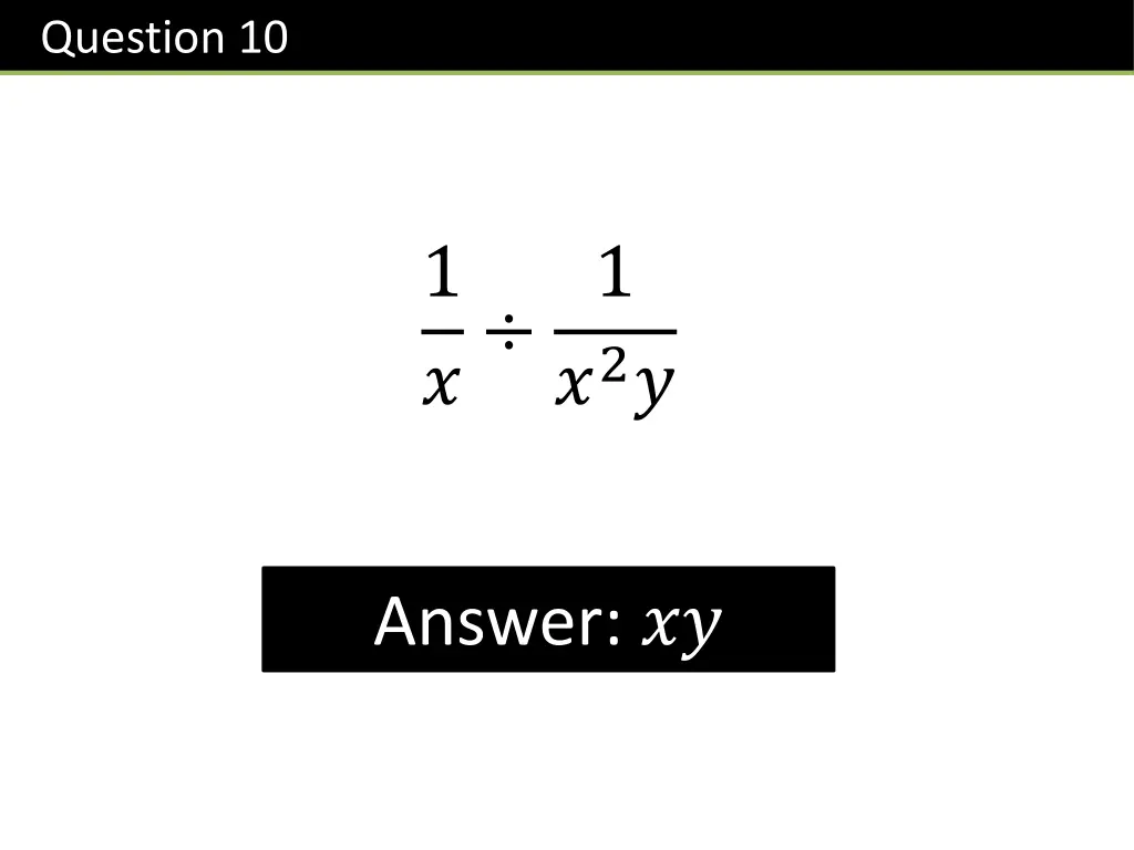 question 10