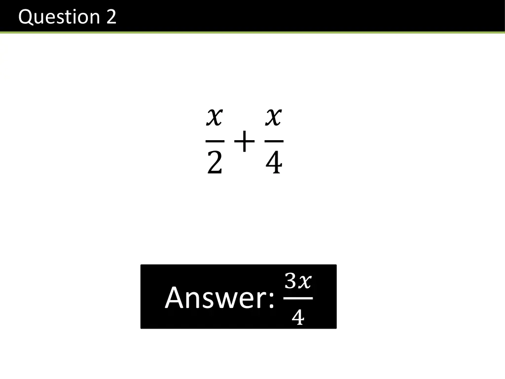 question 2