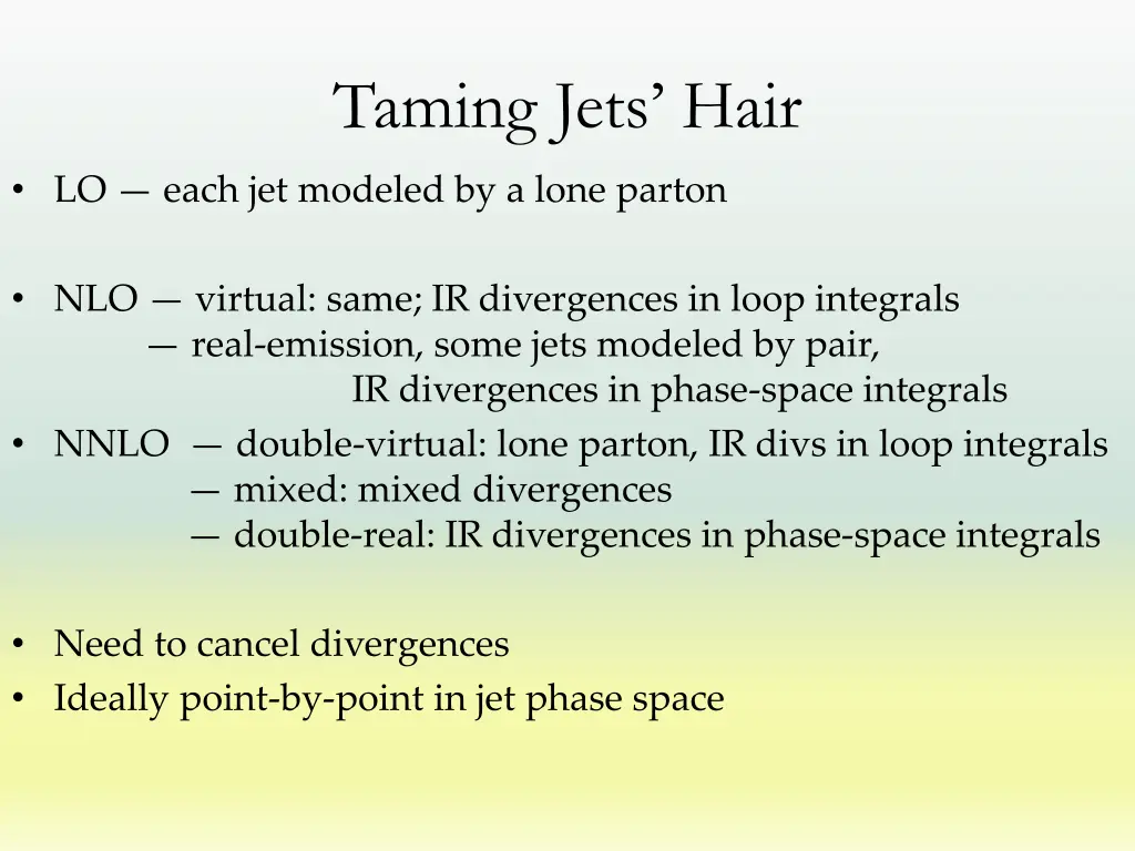taming jets hair
