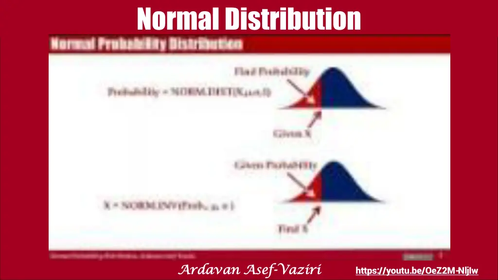 normal distribution