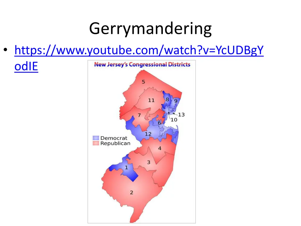gerrymandering
