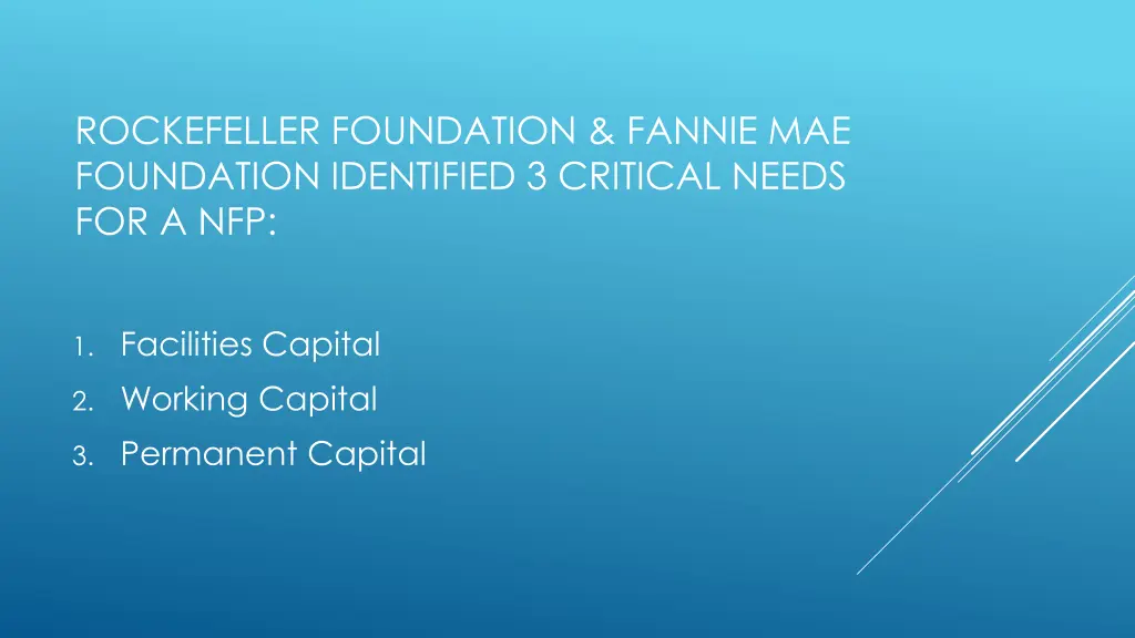 rockefeller foundation fannie mae foundation