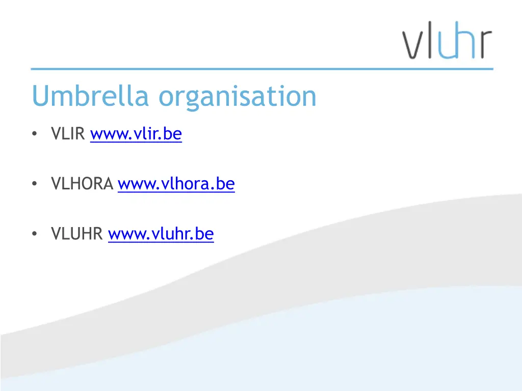 umbrella organisation