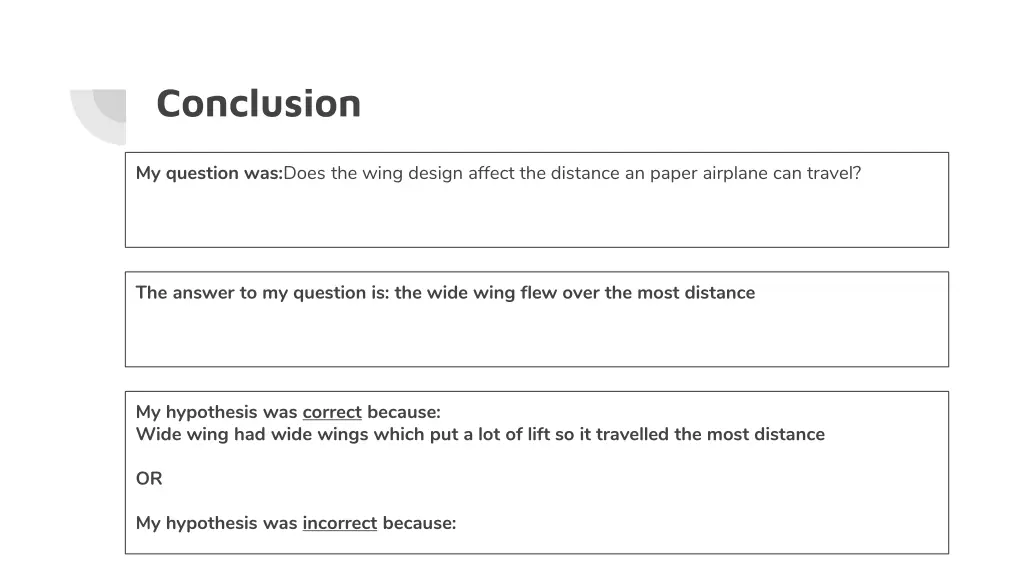 conclusion