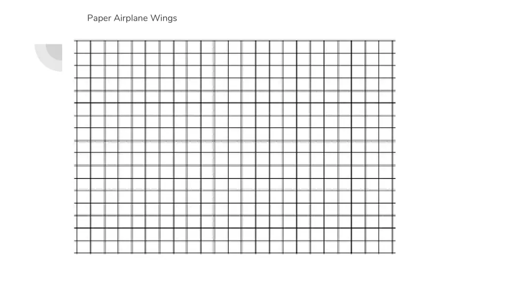 paper airplane wings