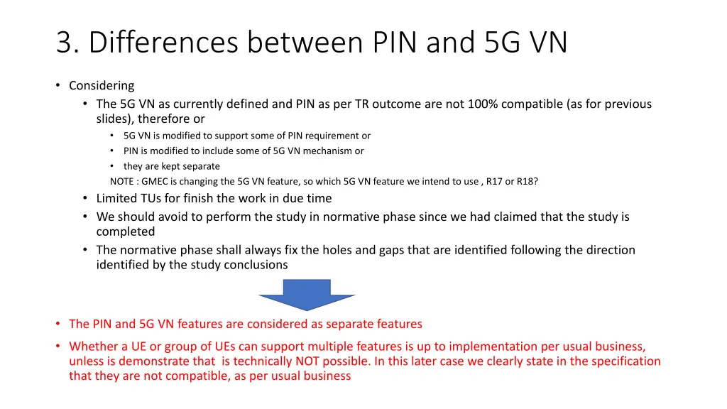 3 differences between pin and 5g vn 2