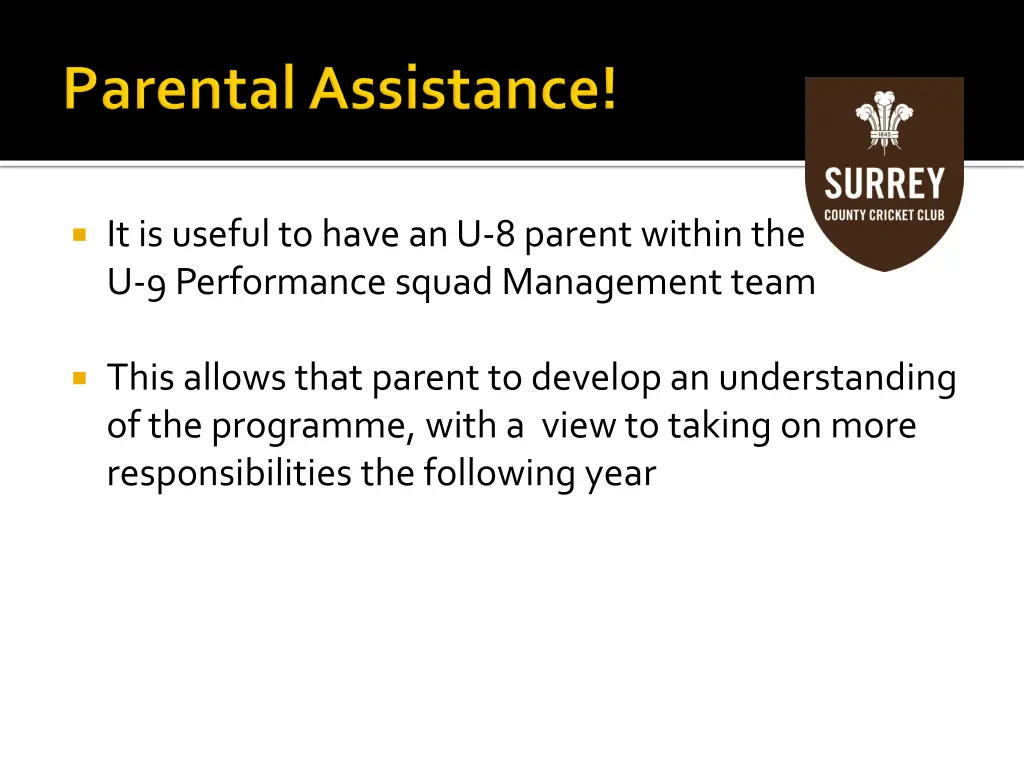 it is useful to have an u 8 parent within