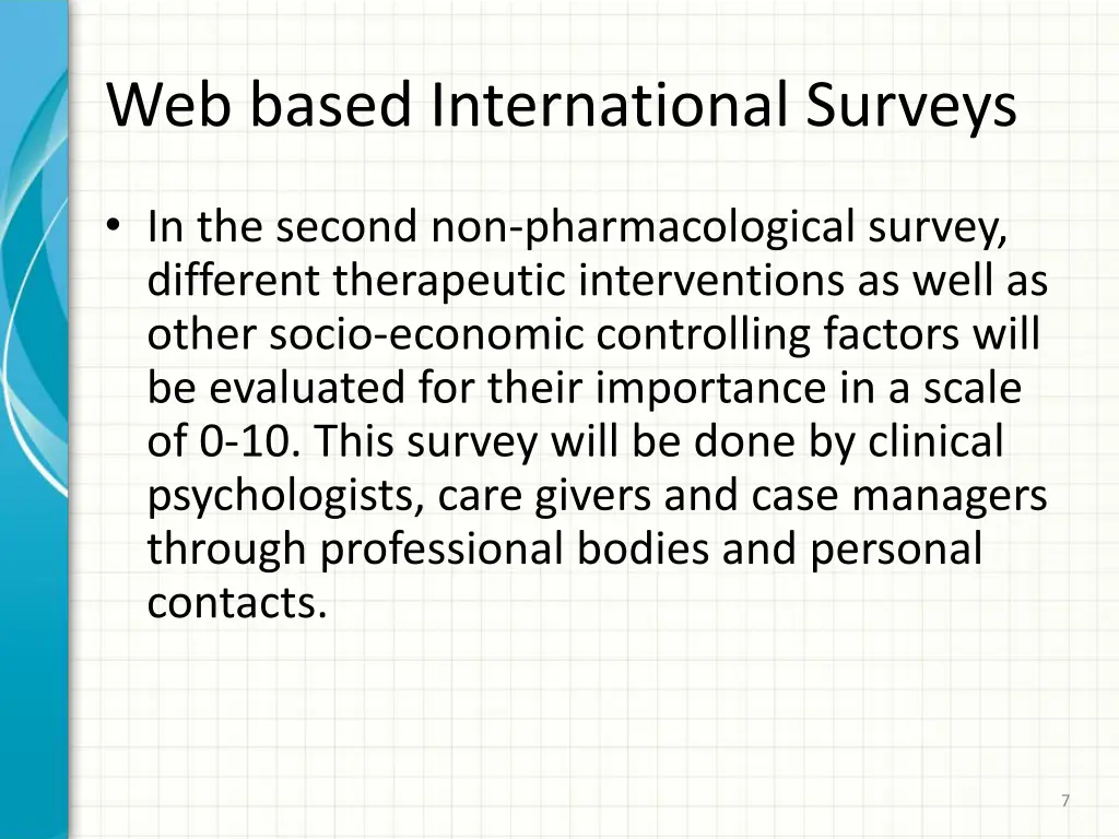 web based international surveys 1