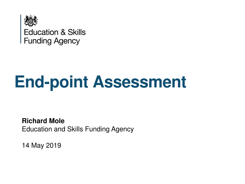 end point assessment