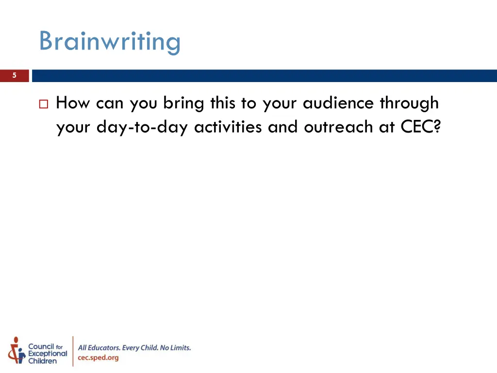 brainwriting