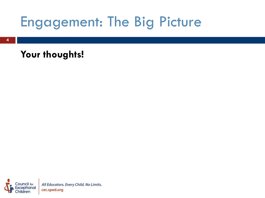 engagement the big picture