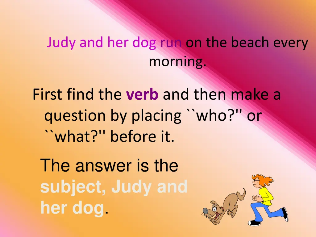 judy and her dog run on the beach every morning 1