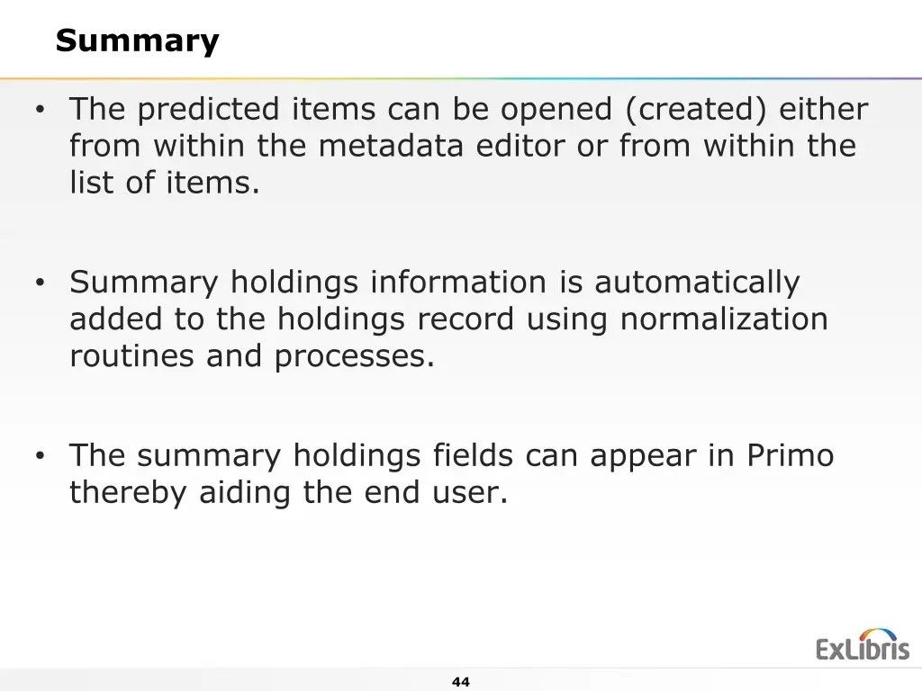 summary 2
