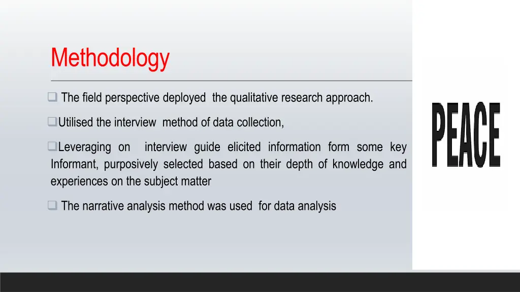 methodology