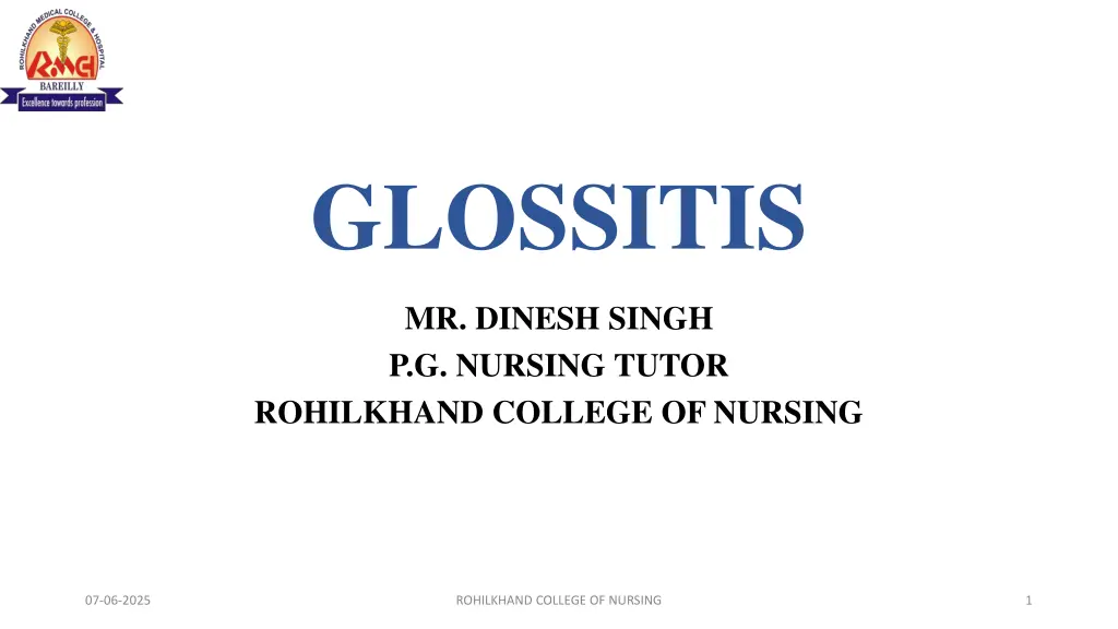 glossitis
