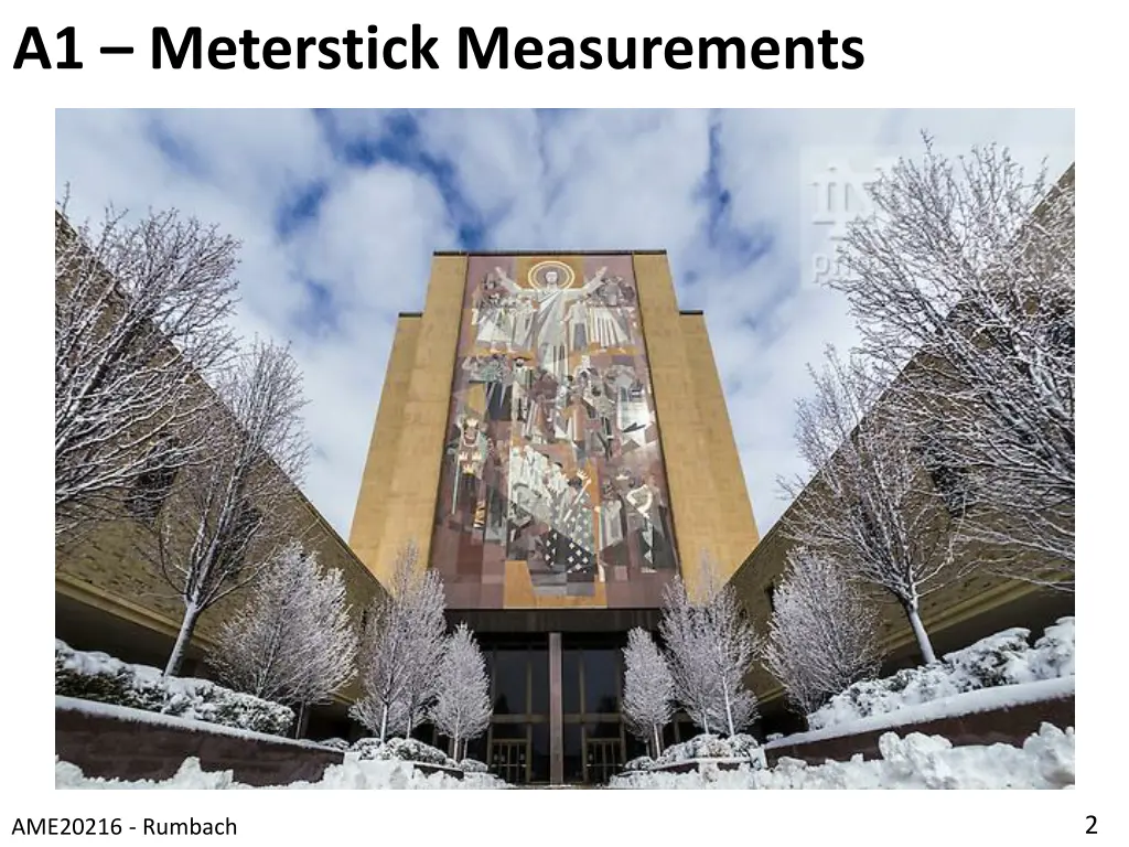 a1 meterstick measurements
