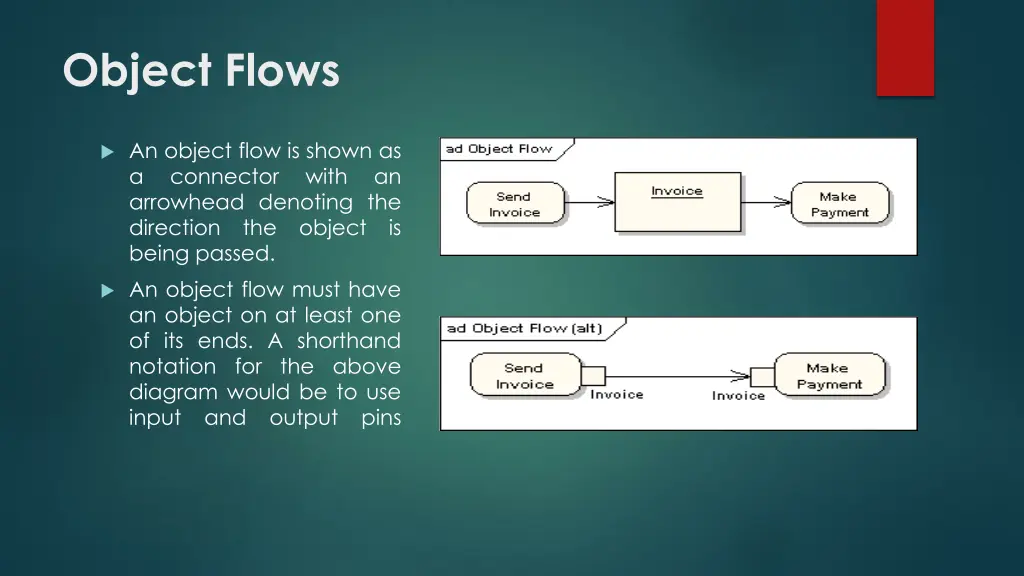 object flows