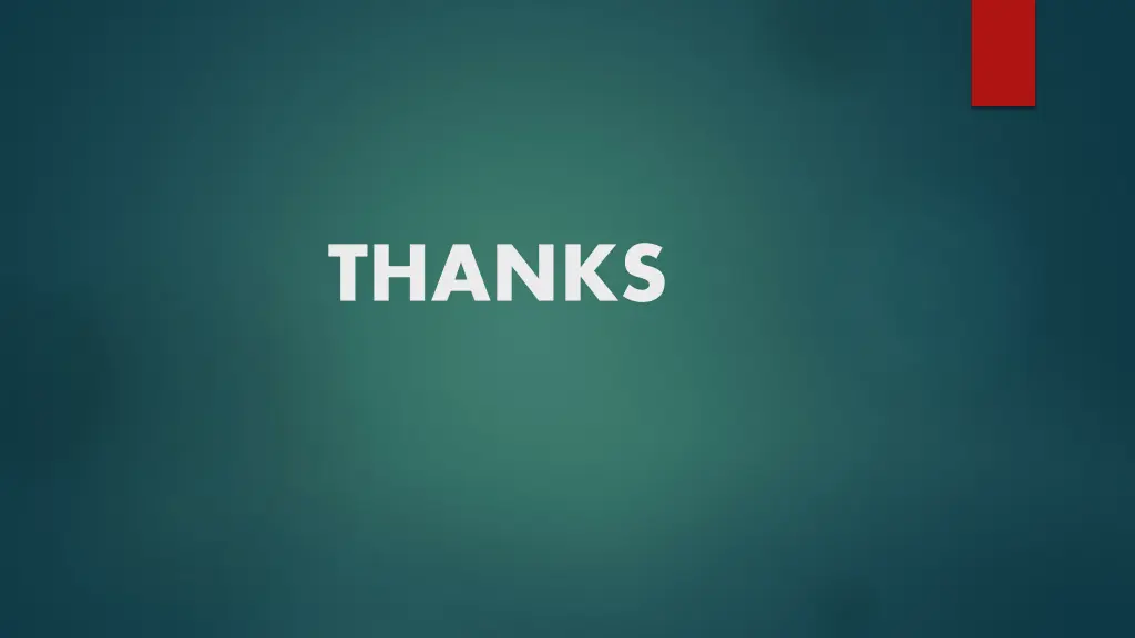 thanks