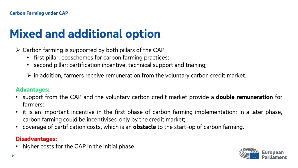 carbon farming under cap 2