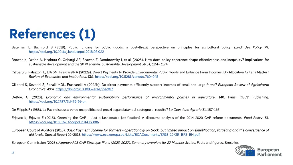 references 1