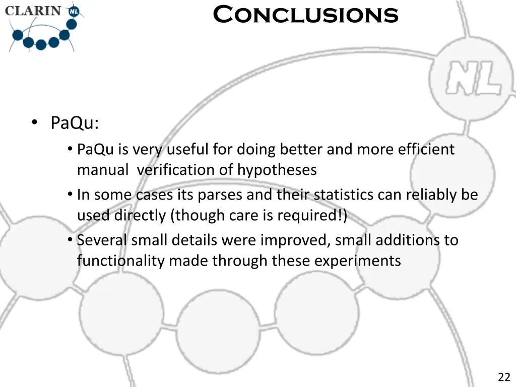 conclusions 1