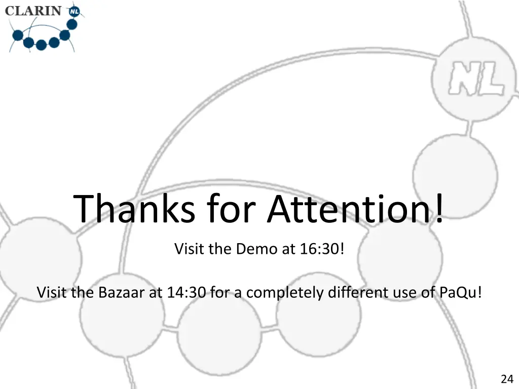 thanks for attention visit the demo at 16 30
