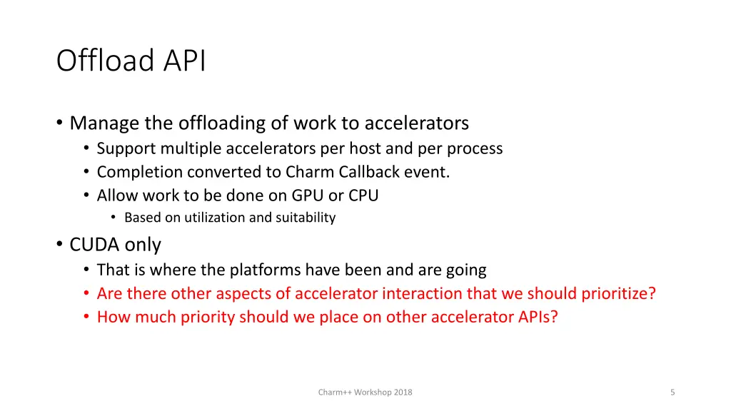 offload api