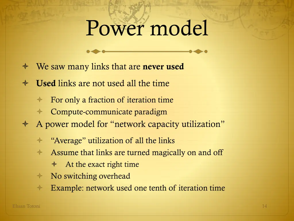 power model
