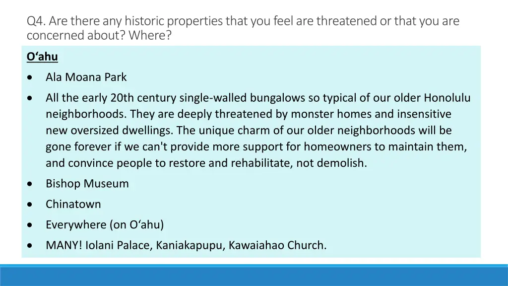 q4 are there any historic properties that 3