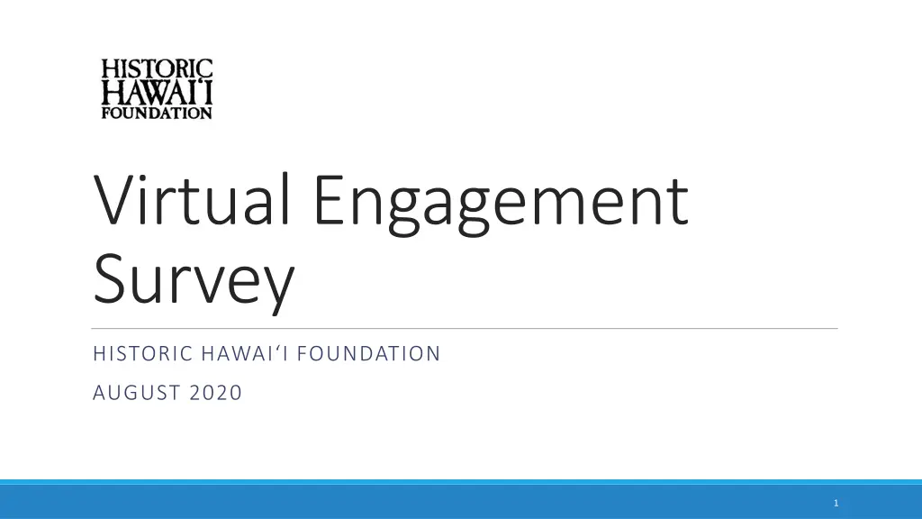 virtual engagement survey