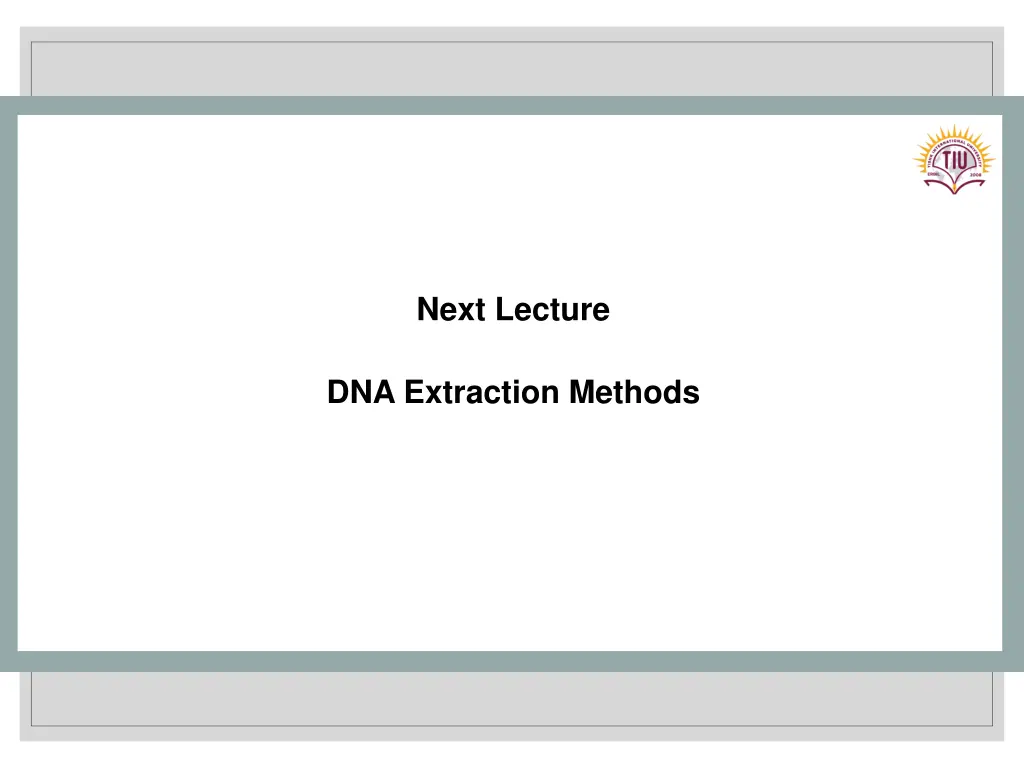 next lecture