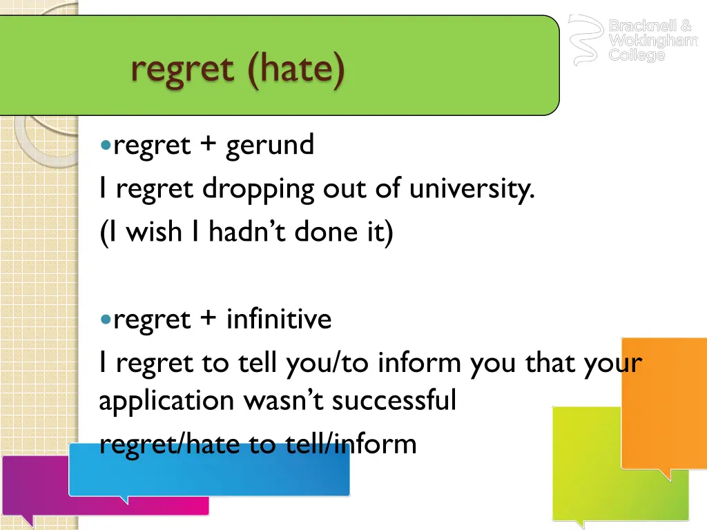 regret hate