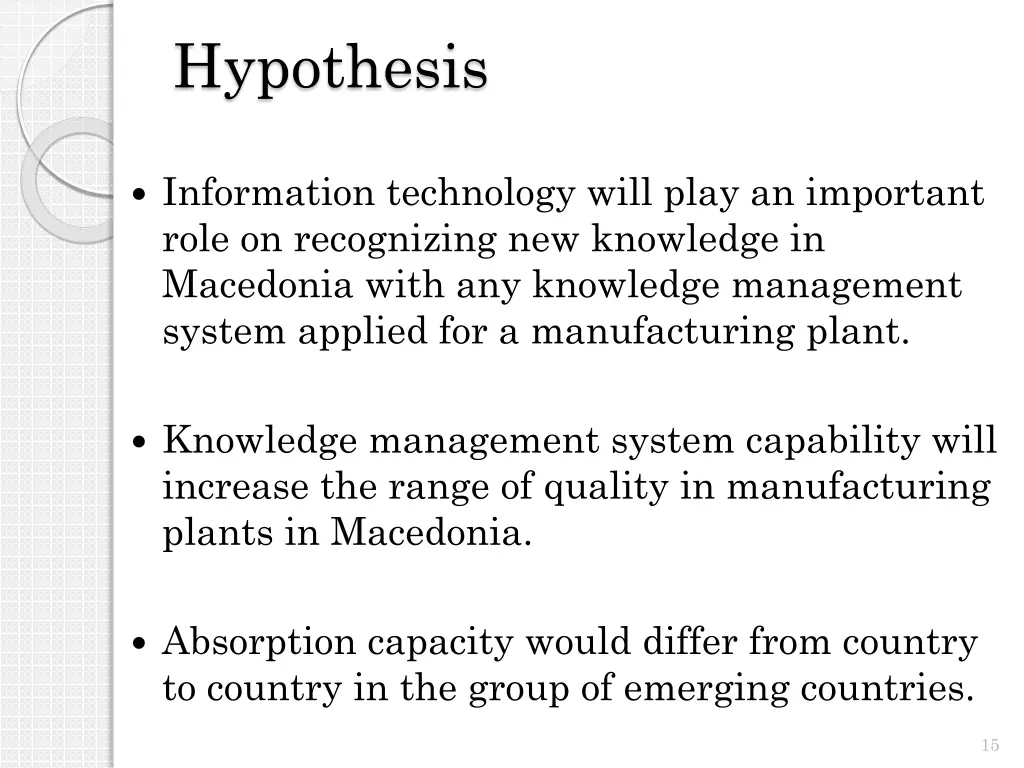 hypothesis