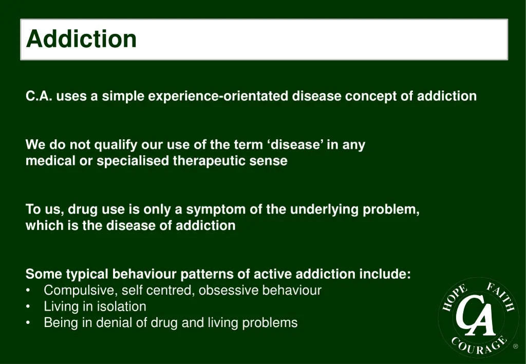 addiction