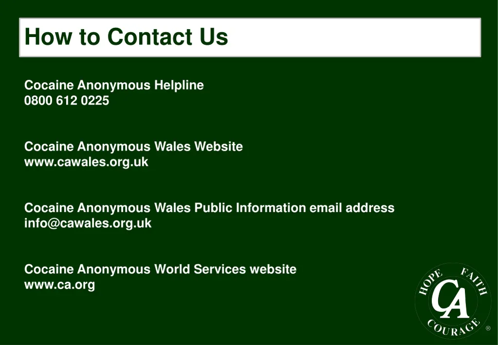 how to contact us