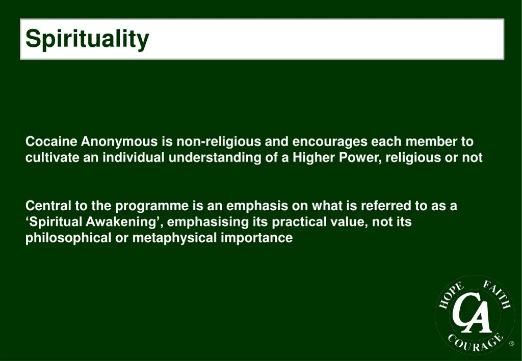 spirituality