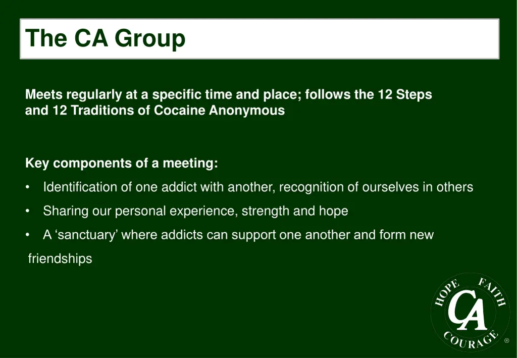 the ca group