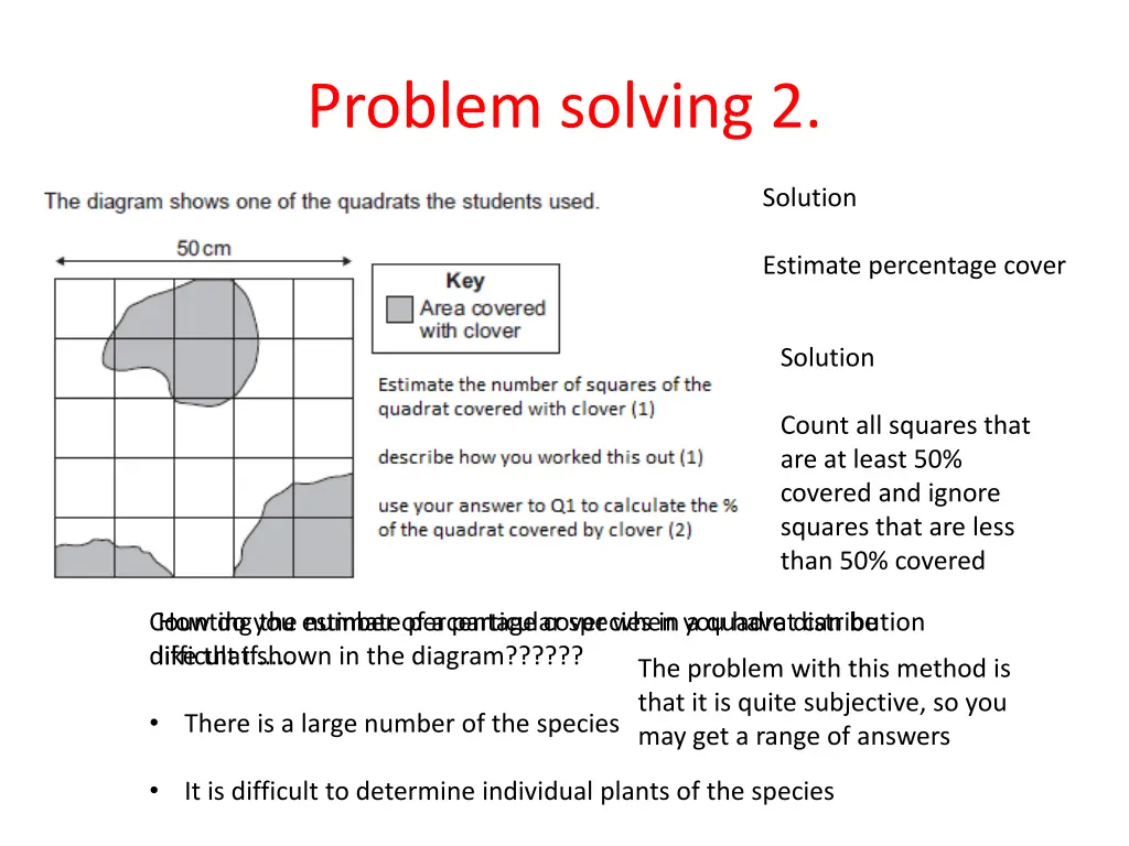 problem solving 2