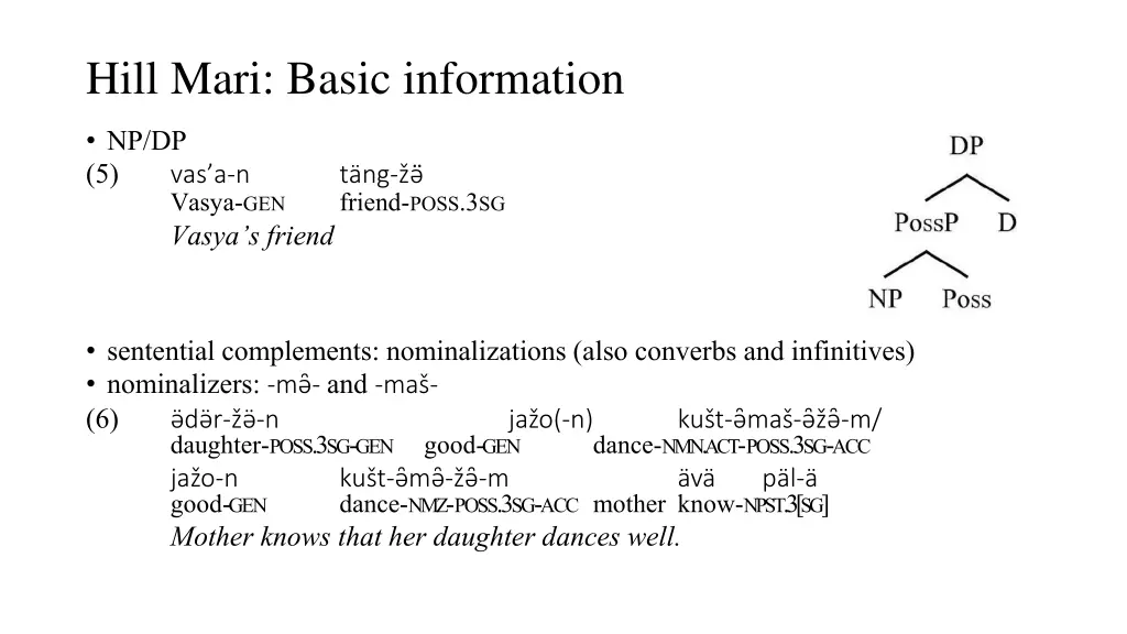 hill mari basic information